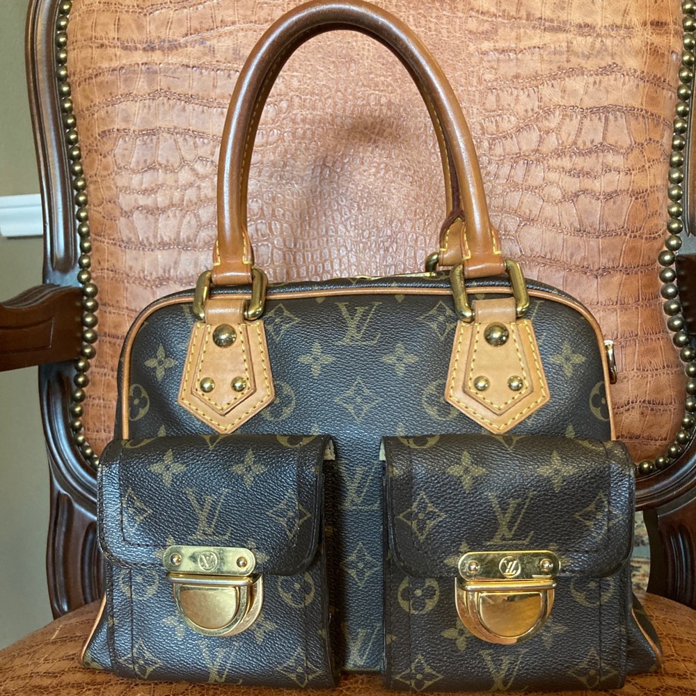 Louis Vuitton Manhattan PM Satchel Crossbody